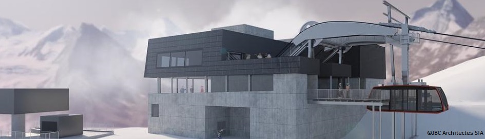 Le restaurant "Espace Weisshorn" ouvrira en fin d'année 2023